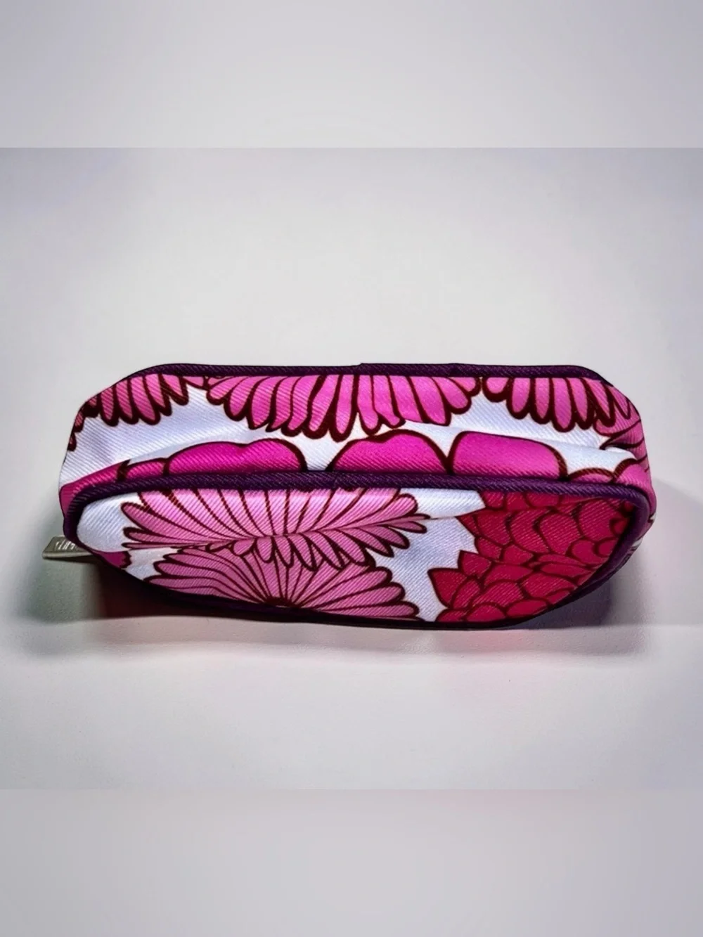 Tracy Reese Floral Pink Cosmetic Case